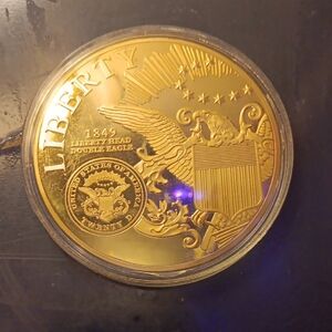 Gold Liberty Head Double Eagle Coin